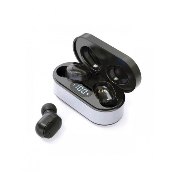 Platinet PM1050 In-ear Bluetooth Handsfree Ακουστικά με Θήκη Φόρτισης Μαύρα