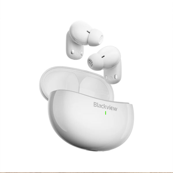 BLACKVIEW BT5.4 ENC EARBUDS WITH AI TRANSLATE FUNCTION WHITE BLACKVIEW BT5.4 ENC EARBUDS WITH AI TRANSLATE FUNCTION WHITE