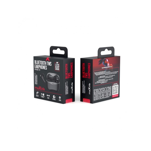 Maxlife Bluetooth Earphones TWS MXBE-01 Black