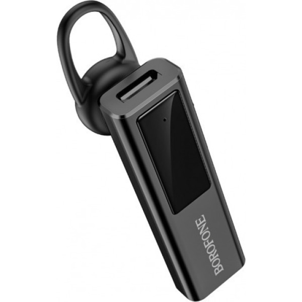 Borofone BC30 Earbud Bluetooth Handsfree Ακουστικό Μαύρο