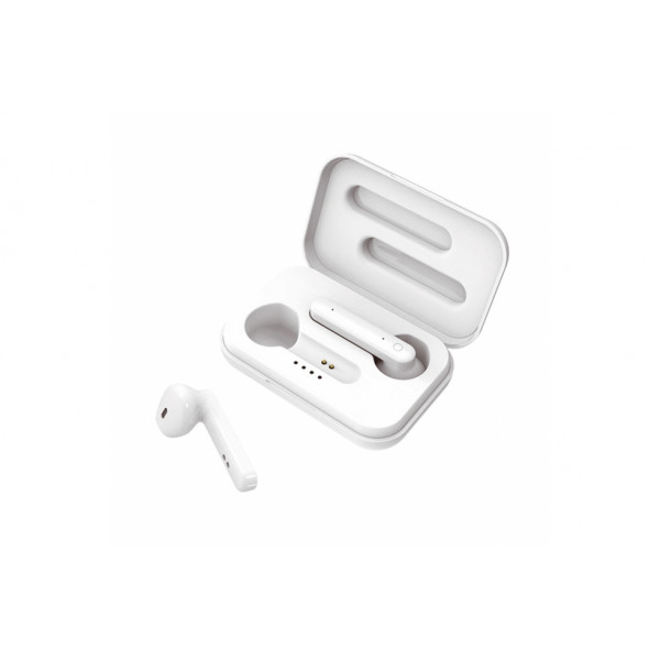 Platinet earphones Sport + charging station PM1040 Aura Λευκό