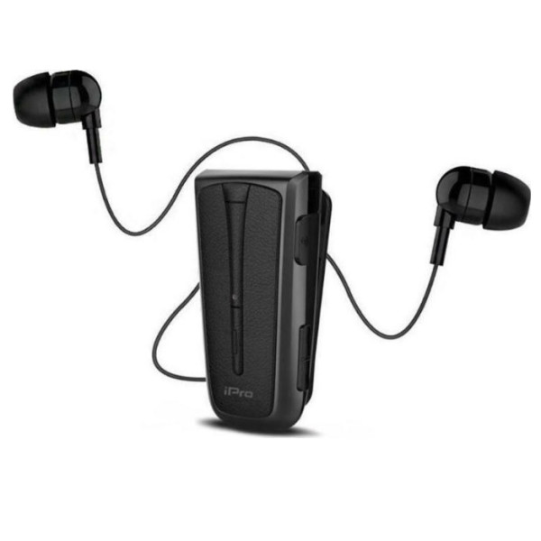 iPro RH219s In-ear Bluetooth Handsfree Ακουστικά Μαύρο/Γκρι