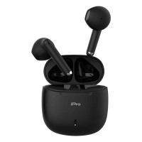 iPro TW100 In-ear Bluetooth Handsfree Ακουστικά με Θήκη Φόρτισης Μαύρα