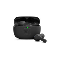JBL Wave Beam In-ear Bluetooth Handsfree Ακουστικά με Θήκη Φόρτισης Μαύρα