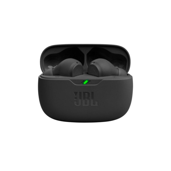 JBL Wave Beam In-ear Bluetooth Handsfree Ακουστικά με Θήκη Φόρτισης Μαύρα