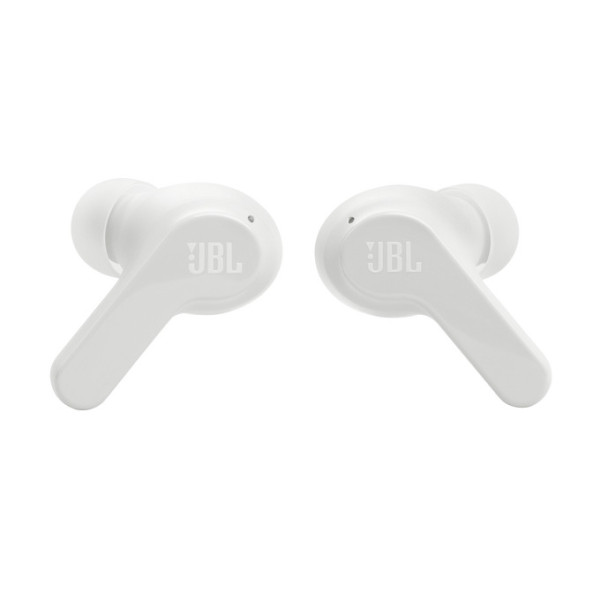 JBL Wave Beam In-ear Bluetooth Handsfree Ακουστικά με Θήκη Φόρτισης Λευκά