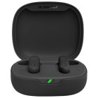 JBL Wave Flex Earbud Bluetooth Handsfree Ακουστικά με Θήκη Φόρτισης Μαύρα