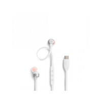 JBL TUNE 310C Ακουστικά Ψείρες Earbuds USB-C Λευκά