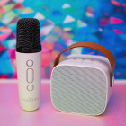 Maxlife Bluetooth Karaoke Speaker - Σετ καραόκε MXKS-100 White