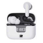 Lamtech LAM113041 In-ear Bluetooth Handsfree Ακουστικά με Θήκη Φόρτισης Λευκά