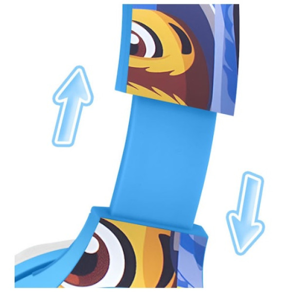 Paw Patrol Ασύρματα Bluetooth On Ear Παιδικά Ακουστικά EMX-010146 Μπλε