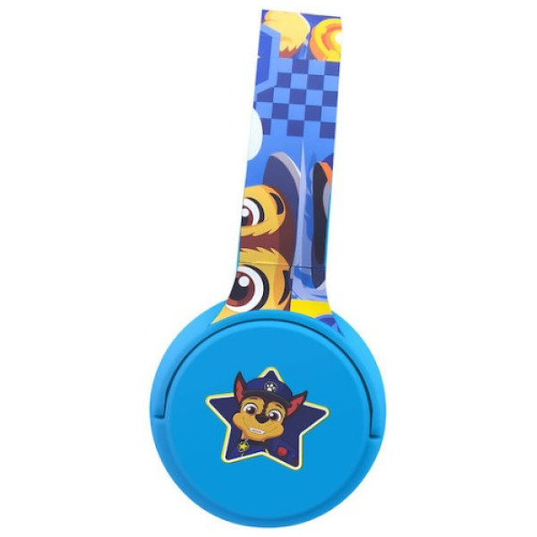Paw Patrol Ασύρματα Bluetooth On Ear Παιδικά Ακουστικά EMX-010146 Μπλε