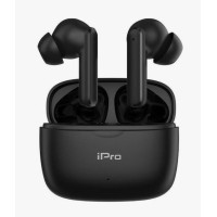 iPro TW300 In-ear Bluetooth Handsfree Ακουστικά με Θήκη Φόρτισης Μαύρο