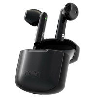 Edifier W200T Mini Earbud Bluetooth Handsfree Ακουστικά με Αντοχή στον Ιδρώτα και Θήκη Φόρτισης Μαύρα