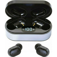 Platinet PM1050 In-ear Bluetooth Handsfree Ακουστικά με Θήκη Φόρτισης Μαύρα