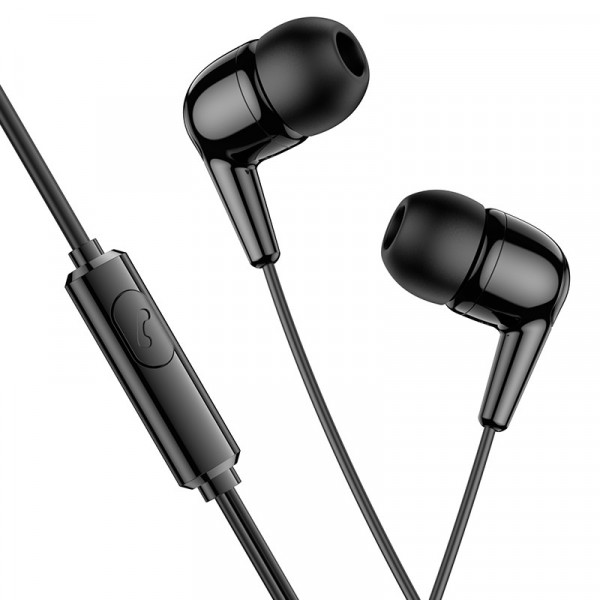 Hoco Handsfree M97 In-ear με Βύσμα 3.5 mm Jack Μαύρο