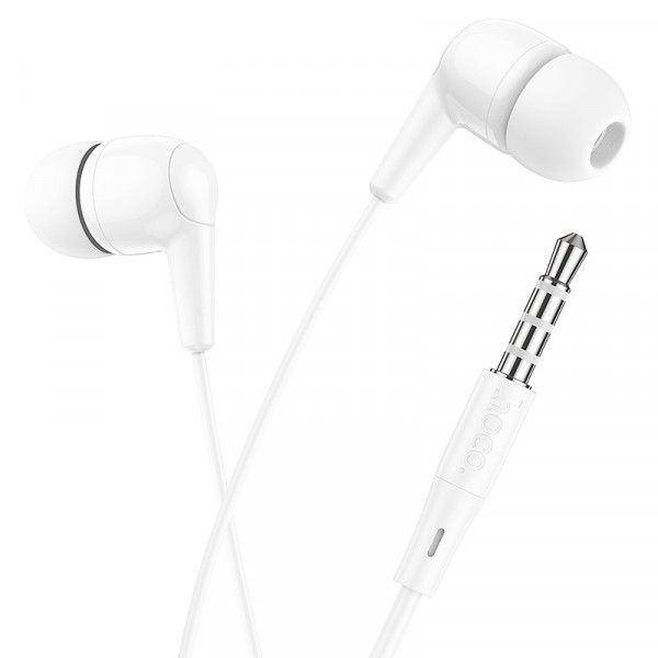 Hoco Handsfree M97 In-ear με Βύσμα 3.5 mm Jack Λευκό