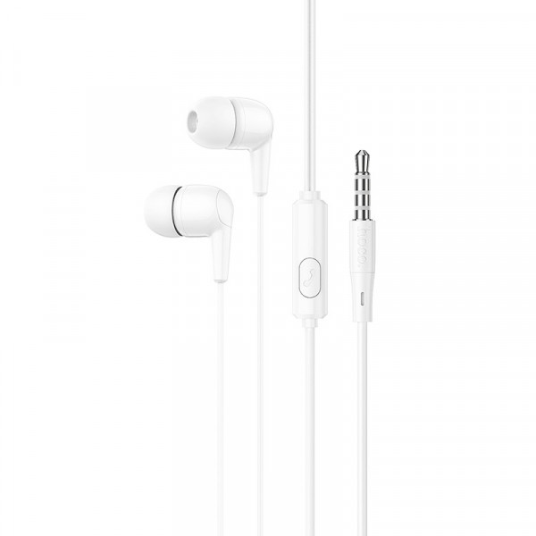 Hoco Handsfree M97 In-ear με Βύσμα 3.5 mm Jack Λευκό