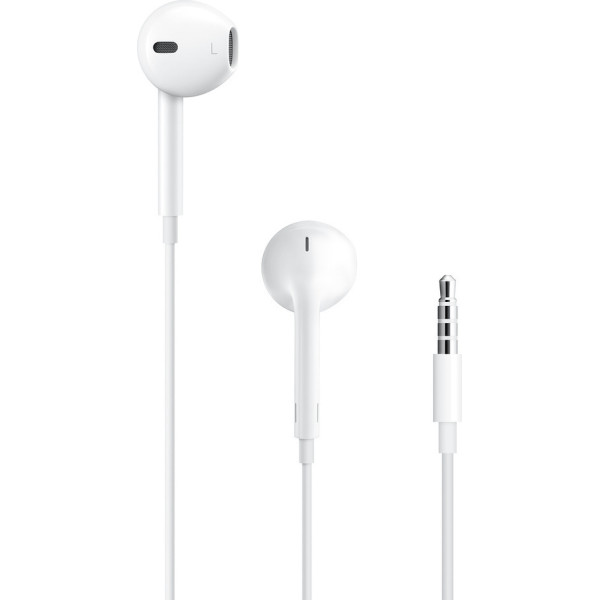 Apple EarPods Earbuds Handsfree με Βύσμα 3.5mm Λευκό