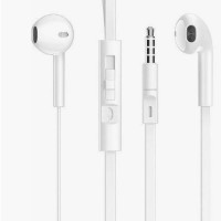 Borofone BM23 In-ear Handsfree με Βύσμα 3.5mm Λευκό