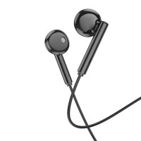 Borofone BM82 In-ear Handsfree με Βύσμα 3.5mm Μαύρο