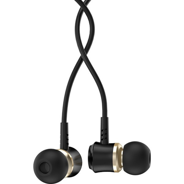 Hoco M46 In-ear Handsfree με Βύσμα 3.5mm Μαύρο