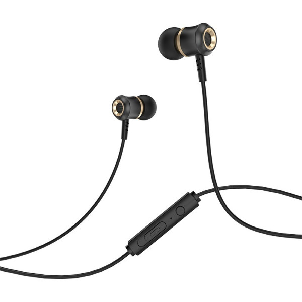 Hoco M46 In-ear Handsfree με Βύσμα 3.5mm Μαύρο