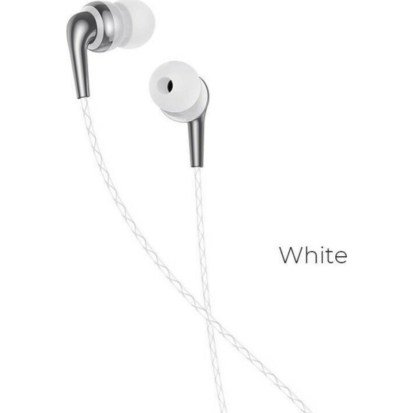 Hoco M71 Inspiring In-ear Handsfree με Βύσμα 3.5mm Λευκό