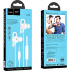 Hoco M84 In-ear Handsfree με Βύσμα 3.5mm Λευκό