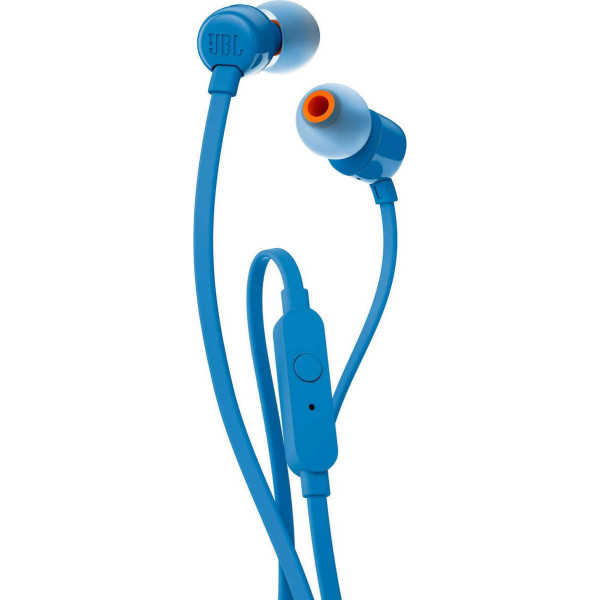 JBL TUNE110 In-ear Handsfree με Βύσμα 3.5mm Μπλε