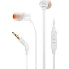 JBL TUNE110 In-ear Handsfree με Βύσμα 3.5mm Λευκό