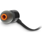 JBL TUNE110 In-ear Handsfree με Βύσμα 3.5mm Μαύρο