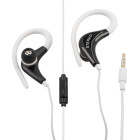 Lamtech Sport In-ear Handsfree με Βύσμα 3.5mm Λευκό