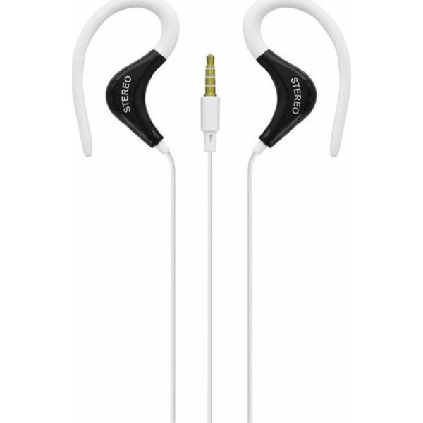 Lamtech Sport In-ear Handsfree με Βύσμα 3.5mm Λευκό