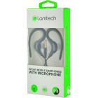 Lamtech Sport In-ear Handsfree με Βύσμα 3.5mm Μαύρο