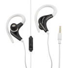 LAMTECH SPORT MOBILE EARPHONES WITH MIC WHITE (LAM020229)
