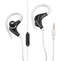 LAMTECH SPORT MOBILE EARPHONES WITH MIC WHITE (LAM020229)