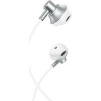 Hoco M75 Belle In-ear Handsfree με Βύσμα 3.5mm Ασημί