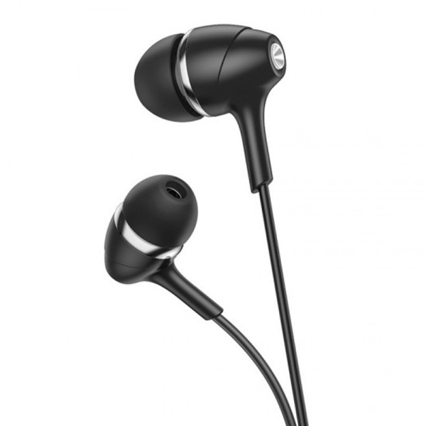 Hoco M76 In-ear Handsfree με Βύσμα 3.5mm Μαύρο