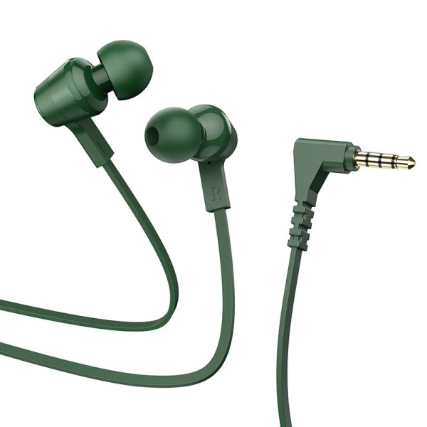 Hoco M86 In-ear Handsfree με Βύσμα 3.5mm Army Green