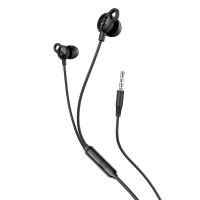 Hoco M89 Comfortable In-ear Handsfree με Βύσμα 3.5mm Mαύρα