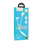 Hoco M89 Comfortable In-ear Handsfree με Βύσμα 3.5mm Λευκό