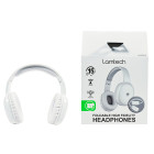 Lamtech LAM113027 Ασύρματα Bluetooth Over Ear Ακουστικά και Quick Charge Λευκά