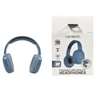 Lamtech LAM113034 Ασύρματα Bluetooth Over Ear Ακουστικά και Quick Charge Μπλε