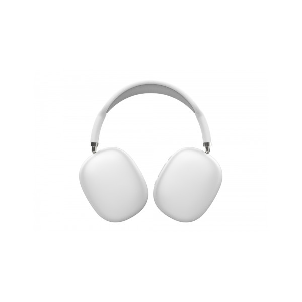PLATINET WIRELESS HEADPHONES WITH MIC BLUETOOTH SLIM STYLE SILVER-WHITE (PHB912W)