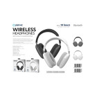 PLATINET WIRELESS HEADPHONES WITH MIC BLUETOOTH SLIM STYLE SILVER-WHITE (PHB912W)