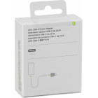 Apple Φορτιστής Χωρίς Καλώδιο με Θύρα USB-C 20W Λευκός (Power Adapter)