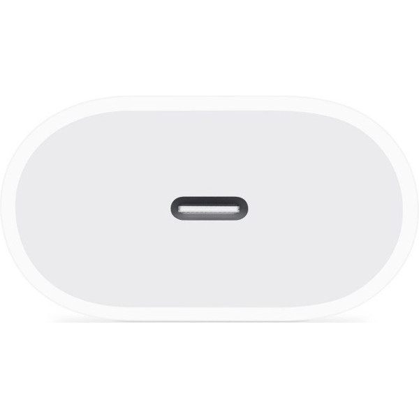 Apple Φορτιστής Χωρίς Καλώδιο με Θύρα USB-C 20W Λευκός (Power Adapter)