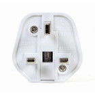 Cablexpert Power Adapter EU socket to UK plug White 