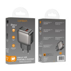 Lamtech Single Usb Portable QC3.0 Φορτιστής 18W Gray (LAM980473)